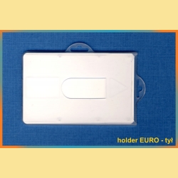 holder euro - tył